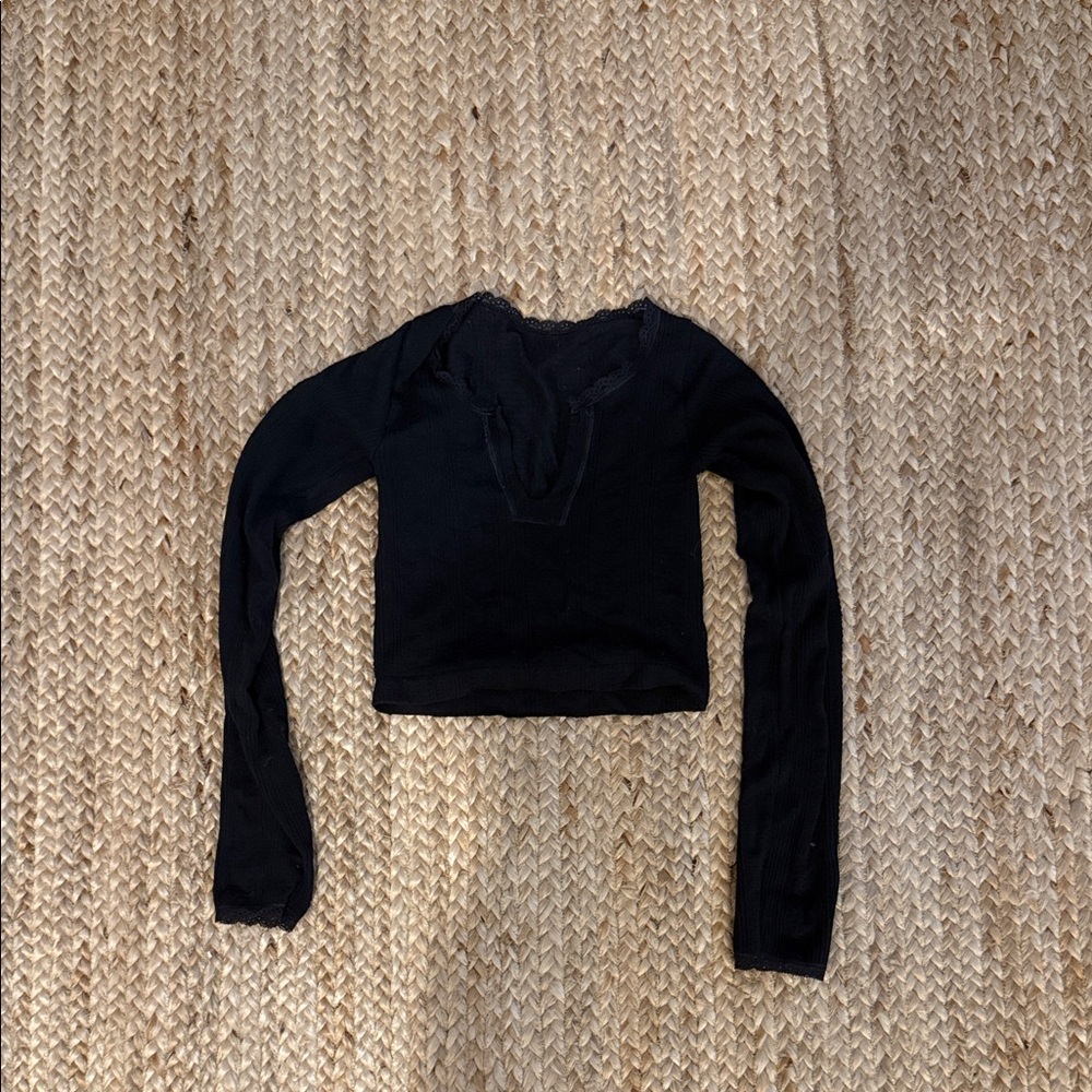 Elegant Navy Top